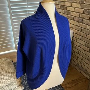 Banana Republic Blue Cashmere Cardigan Sweater